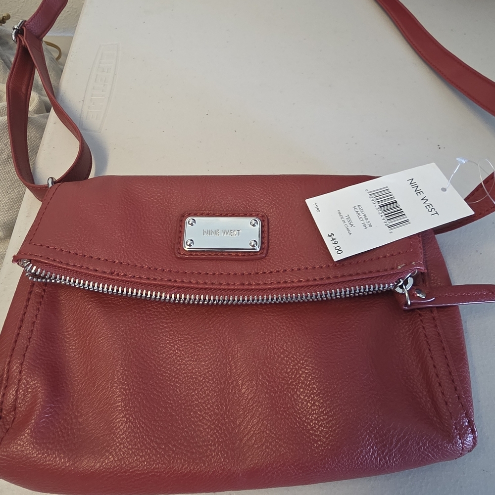 NWT Nine West Red Women's Bag